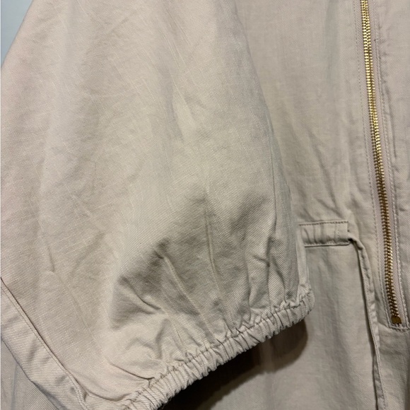 J.Crew Cinched Zip-up Dress in Drapey Cotton Preppy minimalist - Picture 7 of 8